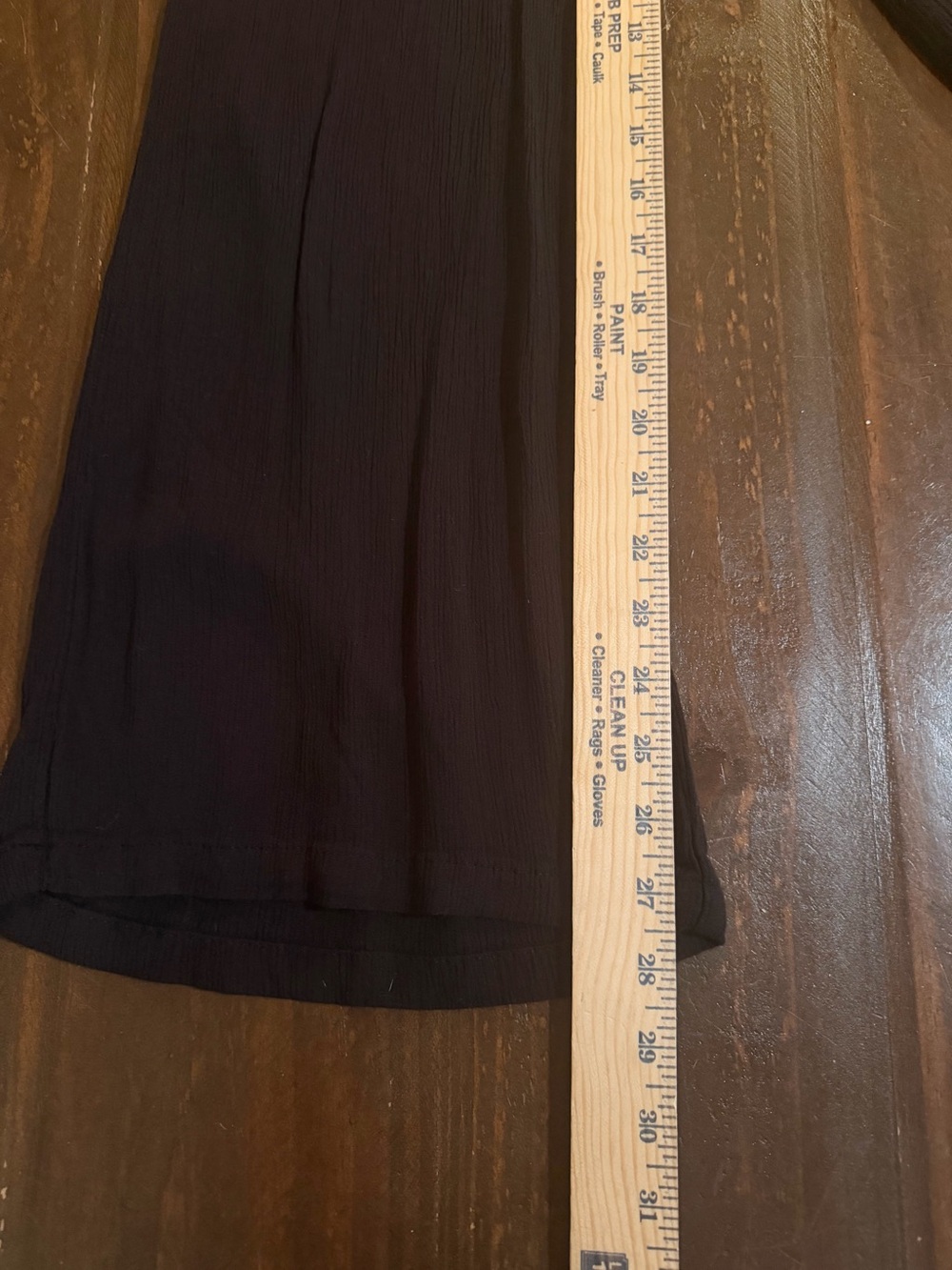 Black Wide Leg Palazzo Pants - S - Picture 6 of 7